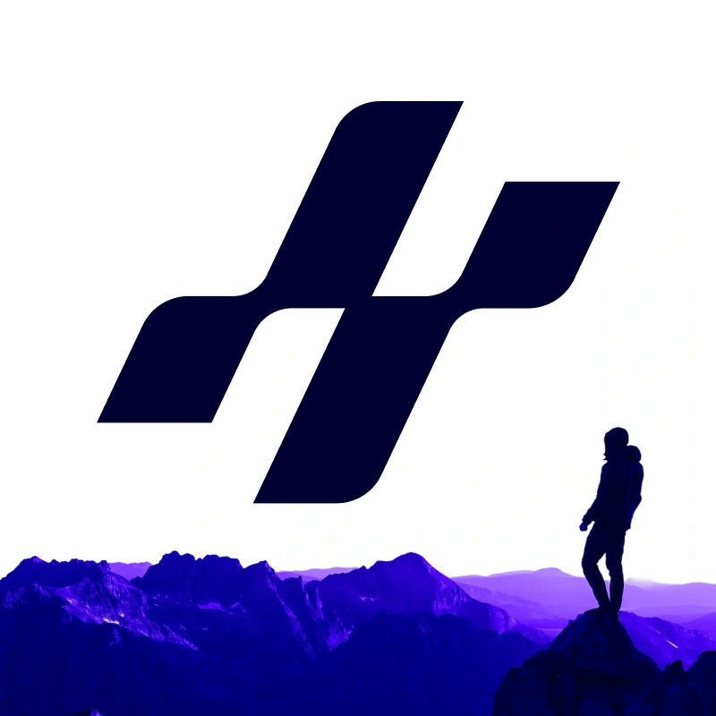 HustleFlow identity and key visual case by WDA ag