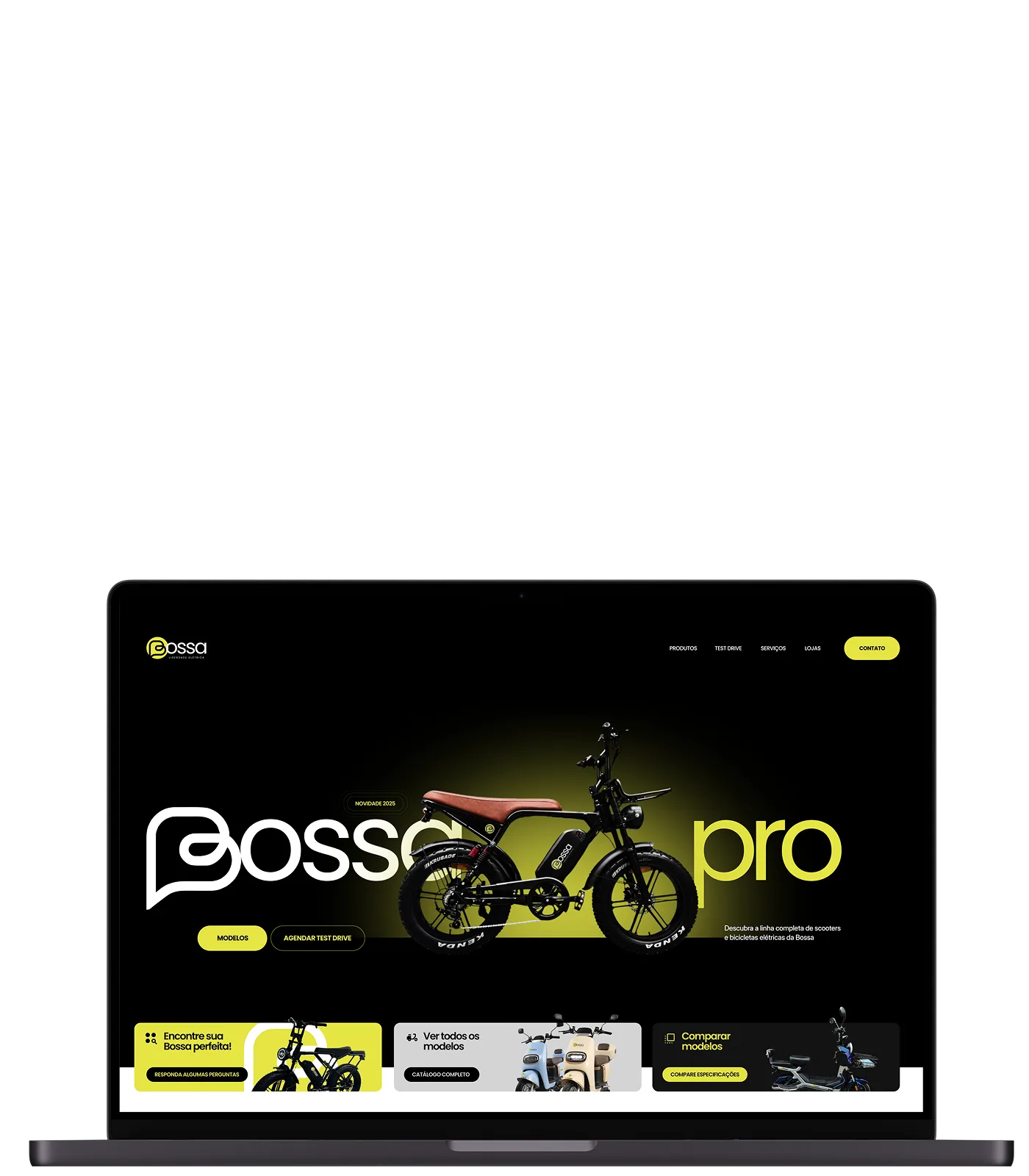 Bossa, plataforma digital de scooters e bicicletas elétricas
