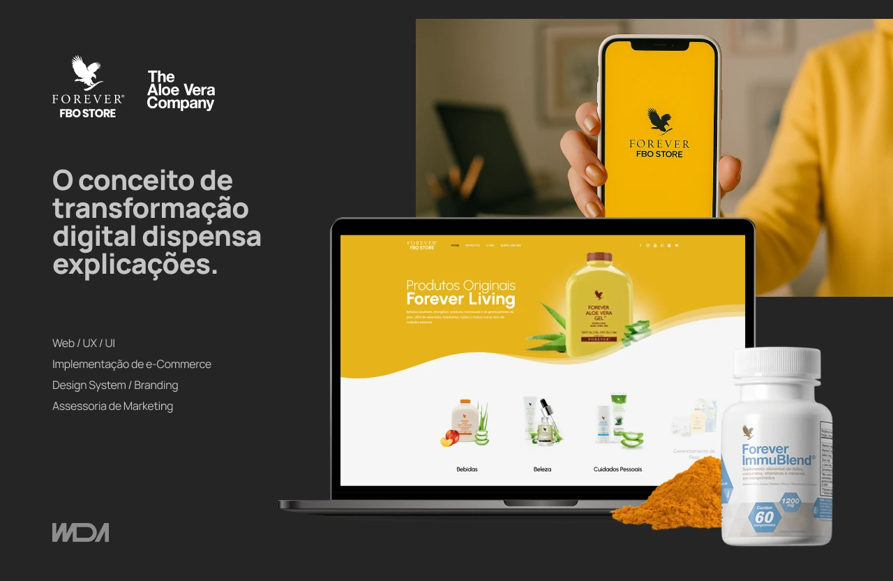 Forever Living's FBO Store e-commerce.