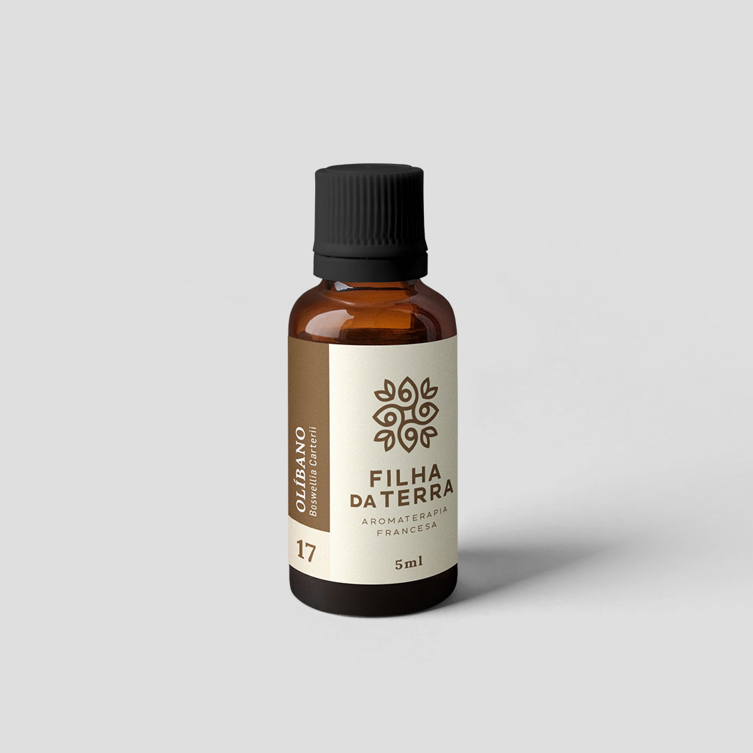 Óleo essencial Olíbano da Filha da Terra, rótulo 17.