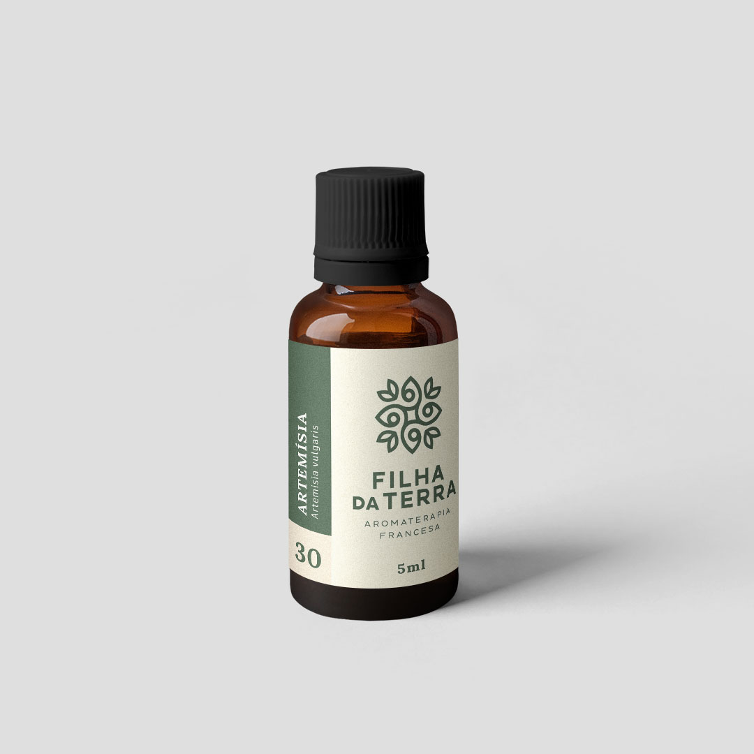 Óleo essencial Artemísia da Filha da Terra, rótulo 30.
