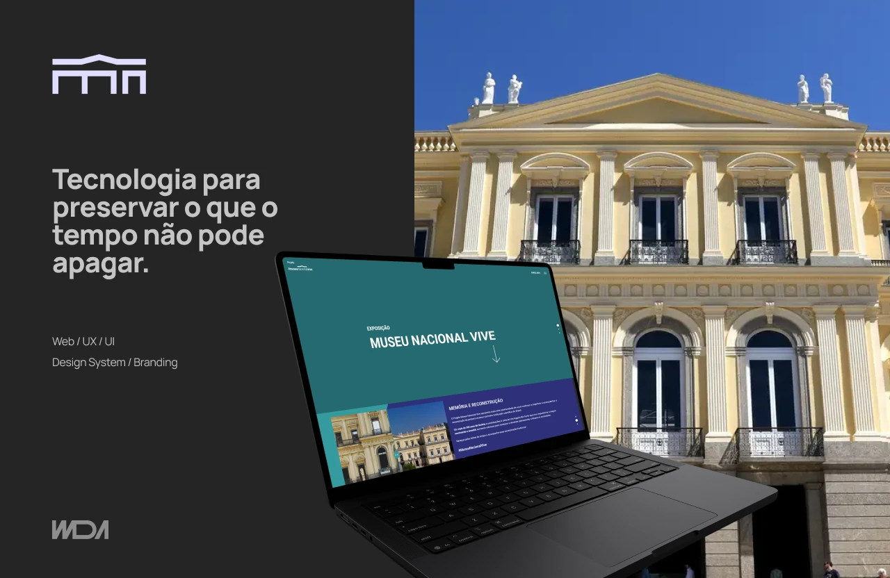 Museu Nacional communication campaign.
