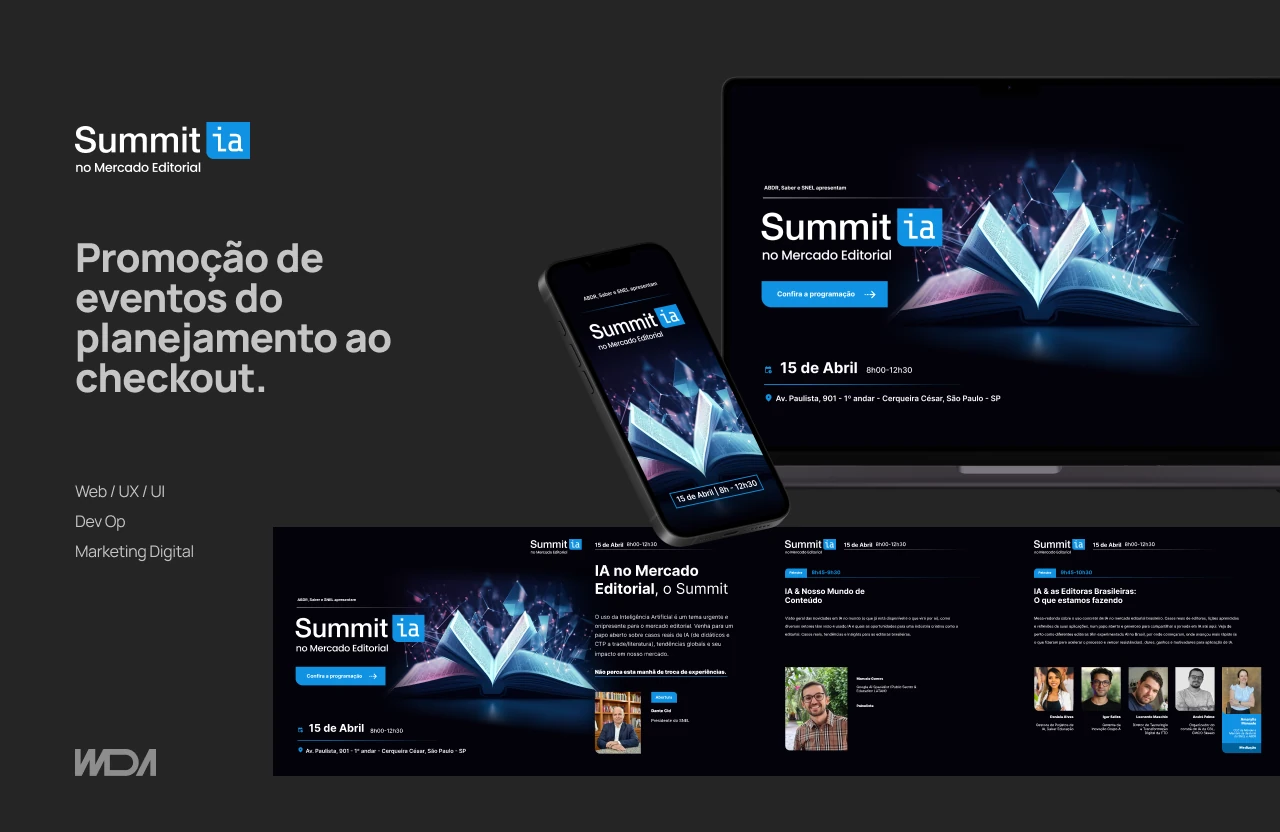 Summit AI digital platform and campaign.