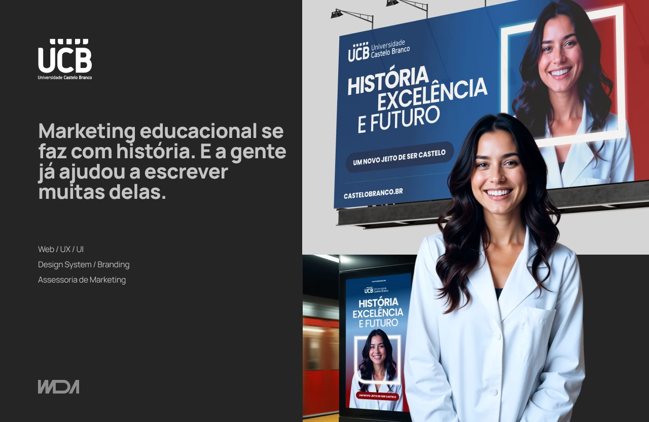 UCB institutional and digital communication.